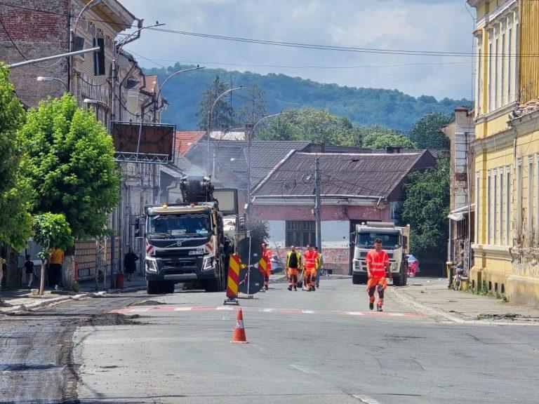 Lucrări în centrul Sighetului și la Spitalul Municipal: anunțul primarului Vasile Moldovan