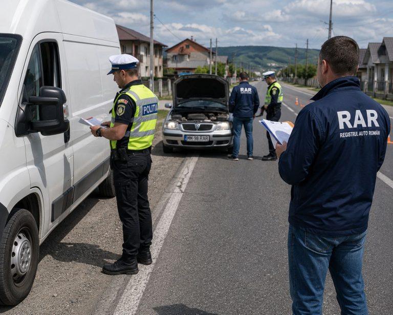 Verificări RAR și Poliția Baia Sprie: deficiențele tehnice au adus amenzi de peste 5.000 de lei