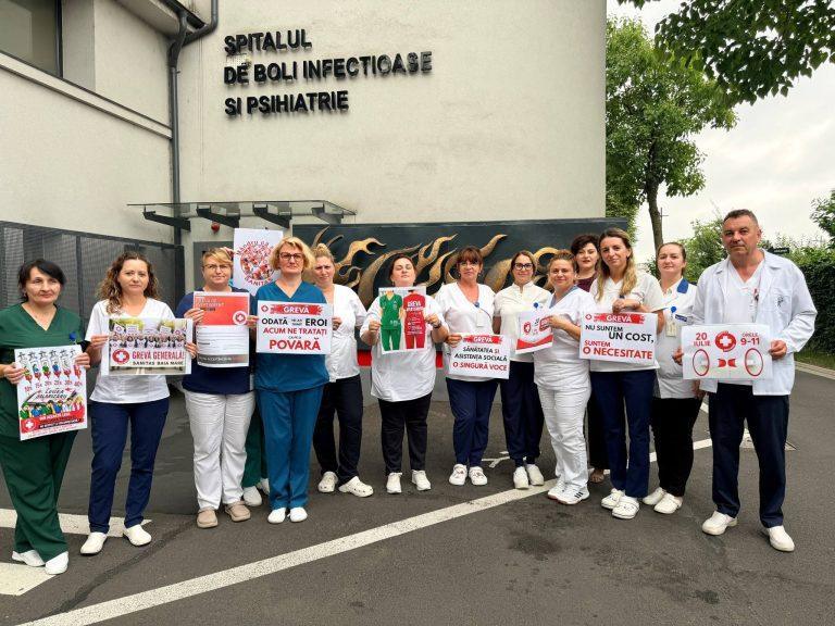 Două ore de grevă în spitalele din Maramureș astăzi, 20 iulie: ce îi nemulțumește pe angajații din sănătate