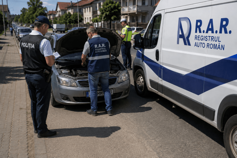 Mașini cu probleme tehnice, trase pe dreapta în Baia Sprie. Ce au decis polițiștii ieri, 29 iulie 2026