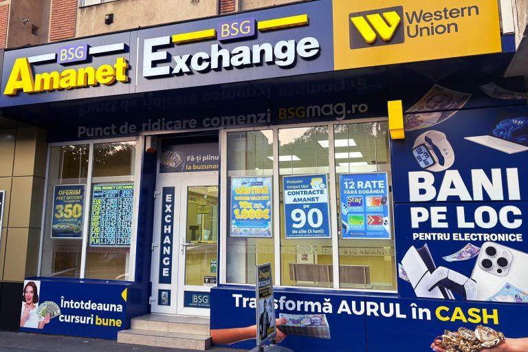 Schimbi euro sau altă valută? La BSG Amanet & Exchange o simplă tranzacție îți poate aduce 1.000 de euro