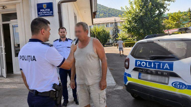 A venit să declare accidentul și a „suflat” 0,51 mg/l: dosar penal pentru un bărbat din Vișeu de Sus