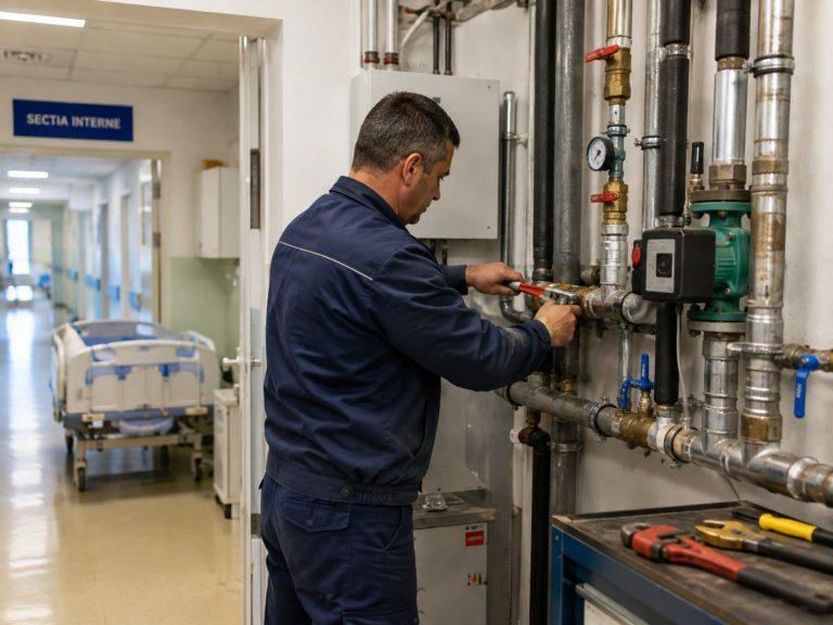 Angajare la Spitalul Orășenesc Târgu Lăpuș: post de instalator pe perioadă nedeterminată