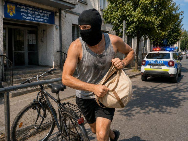 Furt banal, dosar penal: un tânăr de 28 de ani, identificat la Sighetu Marmației, după ce a furat o sacoșă