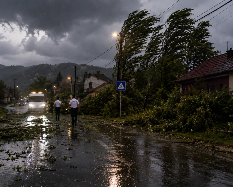 Gata canicula, urmează vijelia: în Maramureș, rafale de până la 70 km/h și răcire accentuată