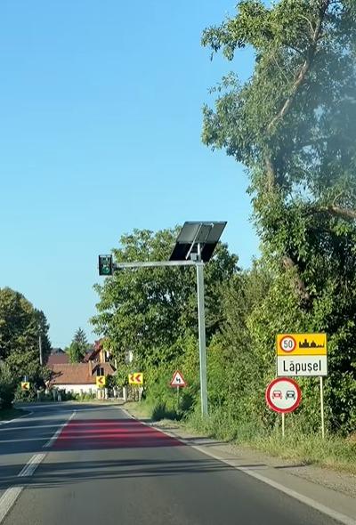 Măsuri noi pentru reducerea vitezei la intrarea în Lăpușel, Berbești și Moisei