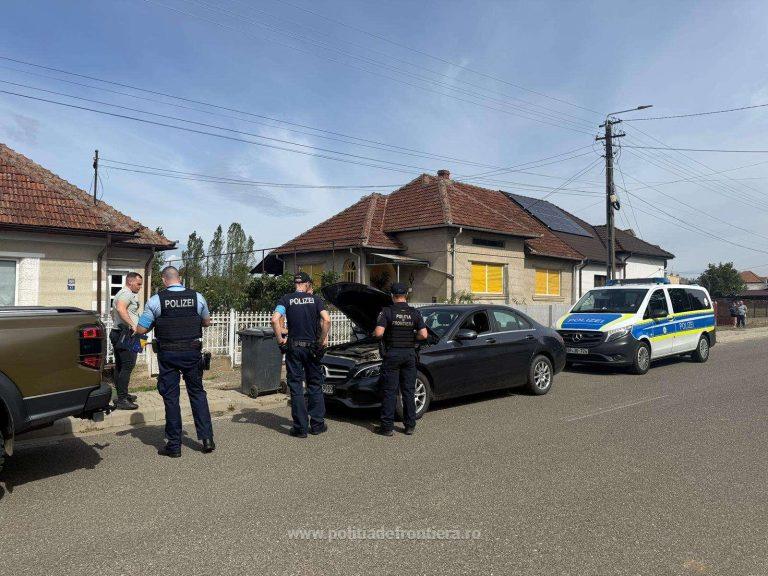 Mașină de 87.000 de lei, căutată de germani: a fost găsită într-o curte din județul vecin, la Vama